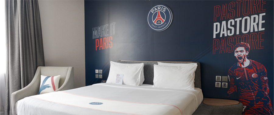 Novotel y el PSG presentan las “Legendary Rooms